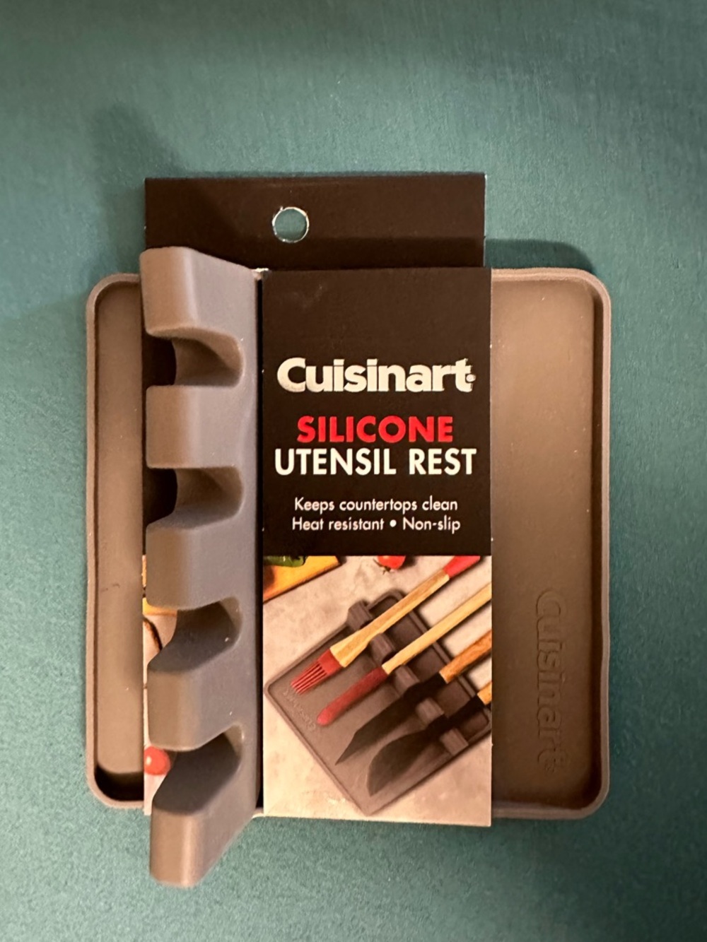 Cuisinart Silicone Utensil Rest - Taupe